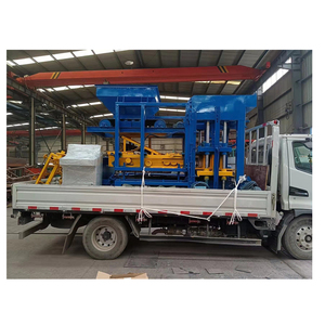 Machine automatique de moulage de blocs de béton Machine de fabrication de briques de QT5-15 Tête de pression Tampon inférieur - Product Image 6