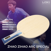 LOKI ZHAO ZIHAO ARC ARC Spécial, Lame de tennis de table polyvalente, 5+2 Carbone ALC, Raquette de ping-pong, Prix de gros