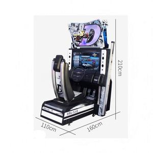 Nouvelle Offre Spéciale : Machine d'Arcade de Course Automobile Créative Y013-03 à Monnayeur pour Intérieur avec Écran LCD, 1 Joueur, 110/220V - Product Image 4