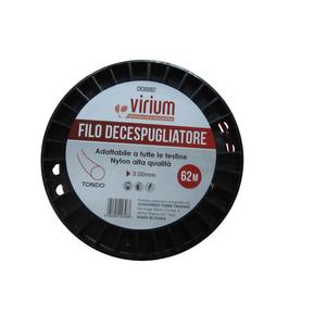 Fil de débroussailleuse en nylon rond de 3 mm, 62 m - Product Image 1