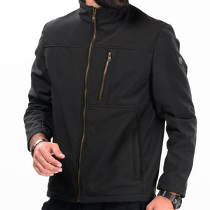 Veste softshell imperméable et respirante pour hommes avec logo personnalisé Veste softshell étanche et coupe-vent de haute qualité - Product Image 1