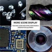Industrial USB 4K Digital Microscope 100X Magnification Camera for PCB Inspection Soldering Repair Electronics Microscope Lens