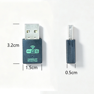 IFA02 AX1800 Free Drive BT5.3 Adaptador USB Wifi6 de doble banda 2,4G 5,8G de alta ganancia para ordenador portátil y de escritorio - Product Image 2