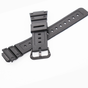 สายนาฬิกาซิลิโคนคลาสสิกขนาด 16 มม. สำหรับนาฬิกา <span class=keywords><strong>Casio</strong></span> GShock รุ่น <span class=keywords><strong>GW</strong></span>-M5610 DW5600 สายนาฬิกาเรซิ่นนุ่ม - Product Image 2