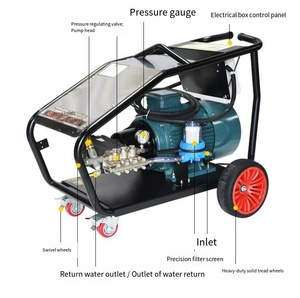 Bomba de Agua Eléctrica de Alta Eficiencia para Lavado de Autos, Nueva, Accesorio para Máquina de Limpieza Potente, 220v, Proceso de Lavado con Agua Fría - Product Image 6