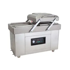 Electric Rice Vacuum Packaging Machine Food Sweet Corn Cob Hot Dog Pork Double Chamber Vacuum Packing Machine Food