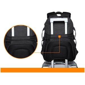 Sac à dos pour ordinateur portable en gros personnalisé, sacs pour ordinateur portable imperméables pour les affaires, fournisseur de sacs à dos pour l'école, les voyages, les femmes, les hommes, les sacs à dos décontractés et sportifs - Product Image 6