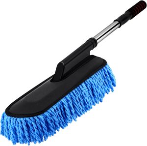 แปรงปัดฝุ่นรถยนต์แบบไมโครไฟเบอร์พร้อมด้ามจับยืดหดได้ - Product Image 1