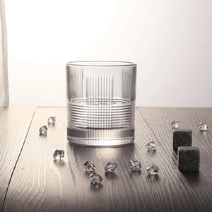 Wholesale Whiskey Cheap Vintage <strong>Lead</strong> Free Glass <strong>Crystal</strong> 750 ml Square Glass Whiskey Decanter With Tumbler Sets - Product Image 5