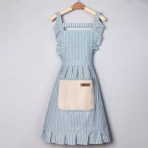 Tablier de cuisine Blue Marvel, style pionnier, pour barbecue, chef, cuisine, grillades en plein air - Product Image 1