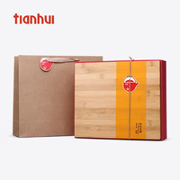 Boîte en carton avec couvercle en bambou, bol de fouet à poudre japonais, ensemble de thé vert Matcha boîte vide