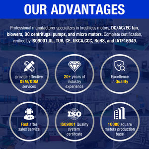 9733 Gebläse Turbo lüfter Mitteldruck lüfter 97mm x 33mm DC 12V Doppelkugel-Turbo gebläse mit hohem Luftvolumen Hochdruck elektrisch - Product Image 5