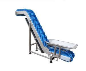 Z tipi eğim pvc <span class=keywords><strong>PU</strong></span> pp modüler bant konveyör deşarj çıkarmak <span class=keywords><strong>infeed</strong></span> bant konveyör aperatif sebze tırmanma konveyör