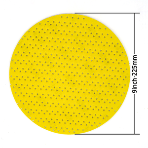 Disques de papier abrasif durables et résistants aux blocages de 9 pouces (225 mm) - pour le ponçage des cloisons sèches, compatibles avec la ponceuse <span class=keywords><strong>girafe</strong></span> à col long - Product Image 4