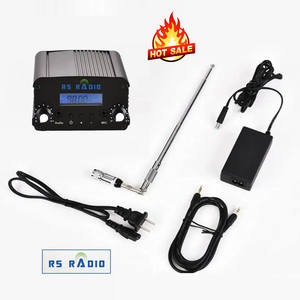 送料無料 卸売 OEM 7W FMトランスミッター ミニラジオ ステレオステーション ドライブイン教会用 - Product Image 1