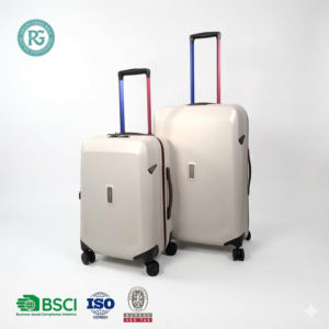 Комплект из 3 предметов: чемоданы RIGA Sports Style (20-28 дюймов), водонепроницаемые, экологичные, легкие, с замком, современный классический дизайн, полиэстер, вращение на 360 градусов - Product Image 1