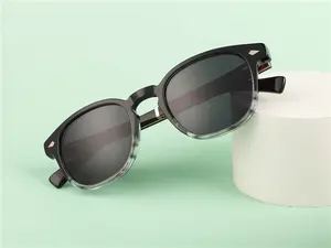 Gafas de Sol de madera de acetato 2024 gafas de bambú de moda gafas de sol de madera de alta calidad al por mayor polarizadas