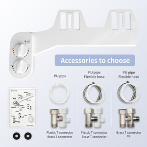 Ex-Factory Price Single Nozzle Self Cleaning Toilet <strong>Bidet</strong> Hot Cold <strong>Bidet</strong> Toilet Seat Attachment - Product Image 4