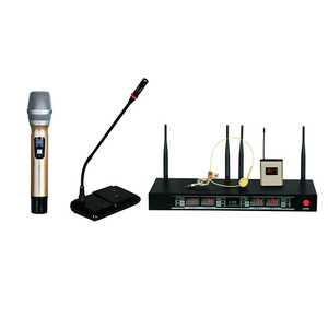 UHF PRO-840 sans fil <span class=keywords><strong>micro</strong></span> système de réunion <span class=keywords><strong>Casque</strong></span> Avec <span class=keywords><strong>Prise</strong></span> En Charge - Product Image 1