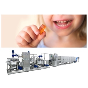 150 kg/h Jelly Candy Vitamin Gummies Machine 3D Gummy Machine Máquina para hacer dulces Pequeña vitamina ABC Gummy Making - Product Image 2