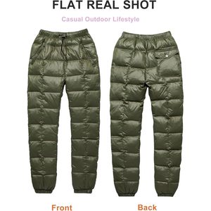 FOXA Womens Snow Pants Packable Winter Waterproof Windproof <b>Down</b> Ski <b>Trousers</b> - Product Image 5