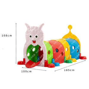 Juegos al aire libre para jardín de infantes, elfos, taladros para enseñar juguetes, sistema de sentido para niños, equipo de entrenamiento, túneles para gatear - Product Image 4