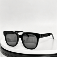 Gafas de Sol Polarizadas con Gradiente UV400, Ligeras, Doradas, Modernas, con Montura Completa Cuadrada, Unisex, para Conducir, Pescar, Viajar, Personalizadas