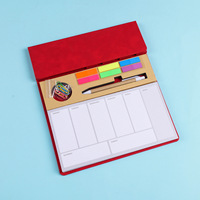 Nouveau bloc-notes planificateur vintage minimaliste multifonctionnel avec logo personnalisé disponible, bloc-notes adhésif créatif