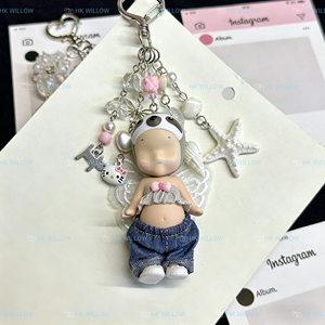 Sooo Pretty Animal 1 Version Keychain & Outfit Clothes Cutiy Accessories Phone <b>Charms</b> <b>Bag</b> Hanging Handmade Dress Set - Product Image 1