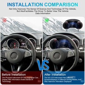 Nuevo Panel de Instrumentos Digital para Automóvil de 12.3 Pulgadas para Mercedes Benz Clase G GL ML GLE GLS R, Velocímetro LCD, Actualización de Cabina Virtual - Product Image 6