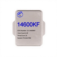 Processeur Intel Core de 14e génération I5-14600KF CPU Bare Die FCLGA1700 pour ordinateur de bureau compatible avec Z790