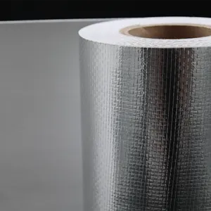 Aluminum Foil Poly Pe Laminated Aluminum Foil With Woven Fabric For Bitumen