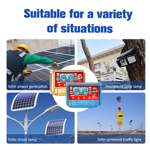 Điện áp rộng wifi thông minh điều khiển năng lượng mặt trời bảng điều khiển sạc điều khiển 0V bắt đầu sửa chữa pin tự động công nhận 12v24v36v48v60v - Product Image 6