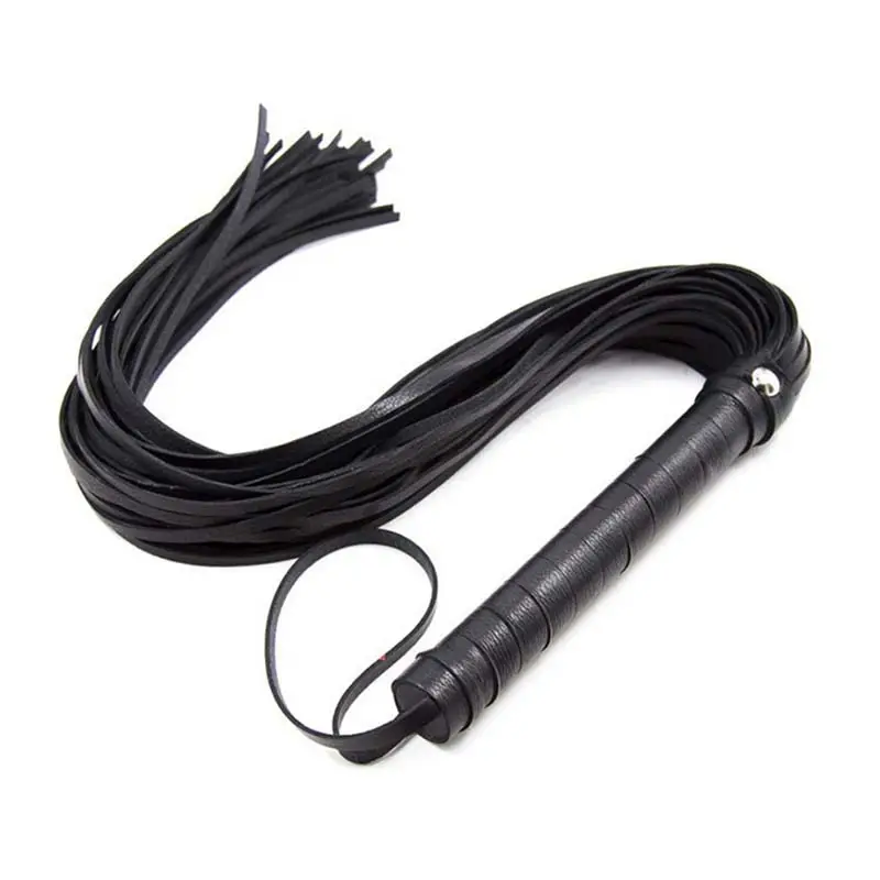 Großhandel Pferderennen Ausrüstung Training Pferdesport Black Horse Riding Whip