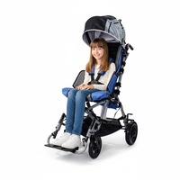 Siège auto pour adultes et enfants handicapés, fauteuil roulant manuel pour paralysie cérébrale, chaise pour adultes ayant des besoins spéciaux, poussette pour bébé handicapé