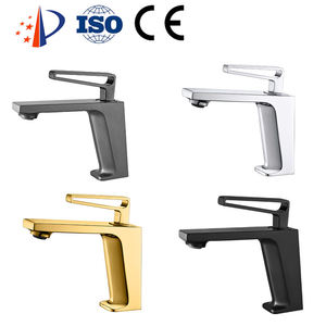 Modern Style Chrome A-level Brass Basin Faucet, Hot and Cold Basin Mixer, Kaiping Factory Bathroom Faucet - Product Image 2
