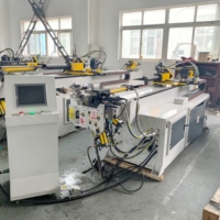 Máquina Dobladora de Tubos de Acero al Carbono de 38 mm, Dobladora de Tubos Hidráulica CNC Automática de Alta Velocidad