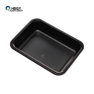 Hsqy <span class=keywords><strong>cpet</strong></span> khay nhà sản xuất đông lạnh Hot bao bì thực phẩm khay nhựa <span class=keywords><strong>cpet</strong></span> bữa ăn container - Product Image 4
