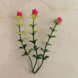 Fleurs artificielles en plastique Zishan, 9 cm, pour la décoration intérieure et les accessoires de photographie en extérieur - Product Image 4