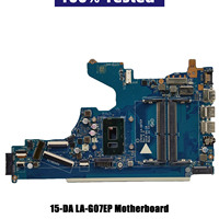 Carte mère d'ordinateur portable LA-G07EP pour HP Pavilion 15-DA 250 G7 avec I3 I5 I7 7th 8th Gen CPU DDR4 L20369-601 L20371-001