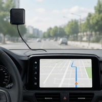 Antenne de voiture verticale GPS Glonass 1575.42MHz, récepteur de signal avec connecteurs SMA MCX BNC Fakra, boîtier ABS+PC, modèle ANT-GPS-KW3