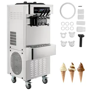 Stainless steel structure softy ice cream maker machine commercial ice cream machine New goods online discounts continue