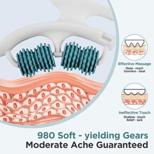 Herramienta Musical de Masaje Anticelulítico, Masajeador de Drenaje Linfático, Rodillo Muscular para Eliminar la <span class=keywords><strong>Celulitis</strong></span> <span class=keywords><strong>y</strong></span> la Flacidez Profunda de la Piel para Hombres <span class=keywords><strong>y</strong></span> Mujeres - Product Image 2