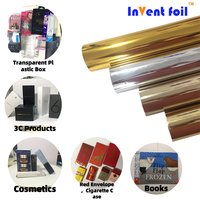 Lámina de Estampado en Caliente INVENT FOIL, Papel Metálico para Impresión, Material de Transferencia de Calor para Plástico