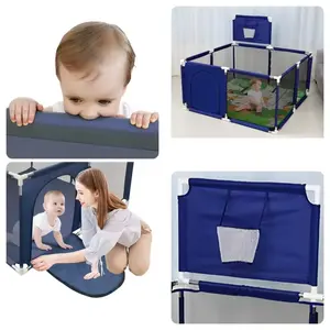 Baby Indoor Play Yard Baby Playpen Kids Portable Play Yard Large Playpen With Balls