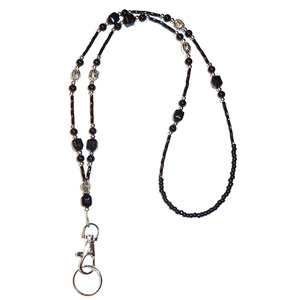 Manufacturer Wholesale Beautiful Business Custom <strong>Teacher</strong> Beaded <strong>Lanyard</strong> for Id Badge Women - Product Image 5