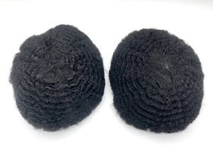 Vente en gros toupet PU peau fine noir de jais cheveux humains <span class=keywords><strong>afro</strong></span> Curl 4mm 6mm 8 mm 10mm 12mm unité pour hommes noirs toupet <span class=keywords><strong>afro</strong></span>