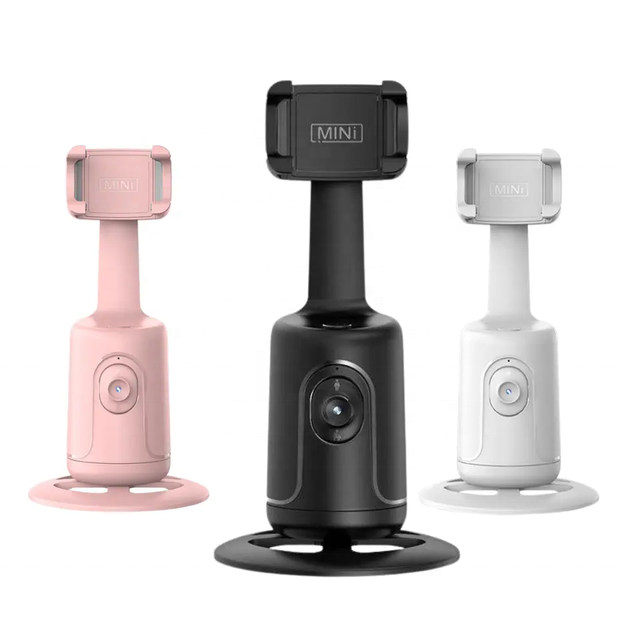 New Not Need App Auto Face Object Tracking Phone Holder Monopod Desktop P01 Tracking for Live Vlog Streaming Video Photography
