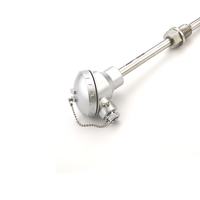 Harga Sensor suhu Rtd Pt1000 selubung Pt100 dengan WZP-230 Thermowell