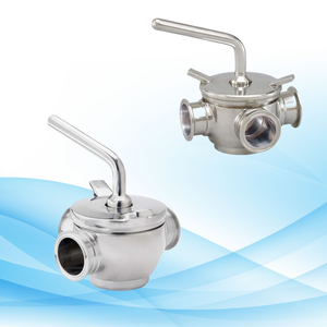 Ace Ôn Châu Hướng Dẫn Sử Dụng Ba Cách Vệ Sinh Thép Không Gỉ 3 Inch Kiểm Soát Union T Loại Cắm Cock Ngắt Van - Product Image 6